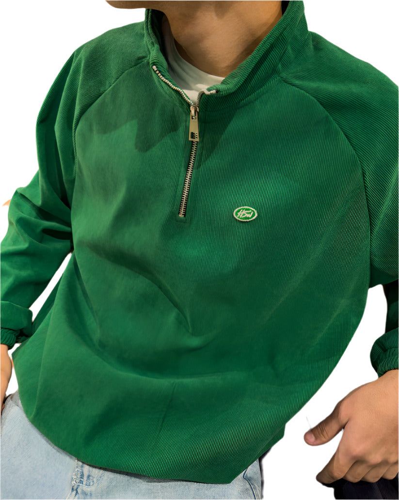 CORDUROY QUARTER-ZIP