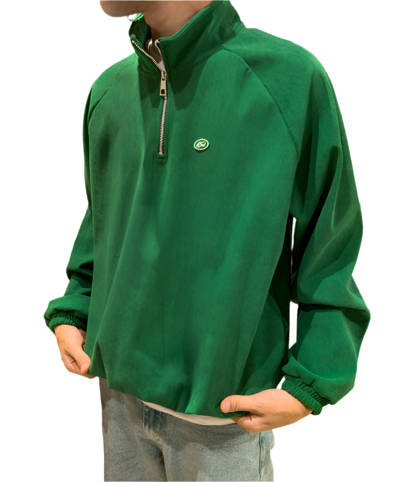 CORDUROY QUARTER-ZIP