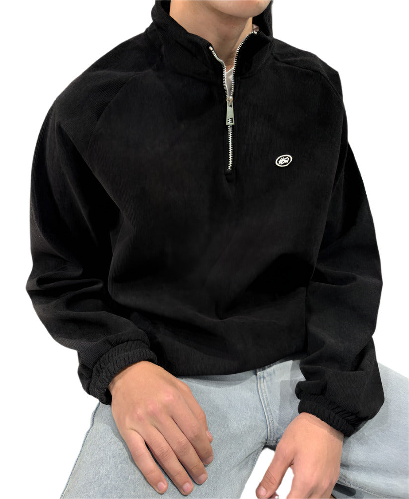 CORDUROY QUARTER-ZIP