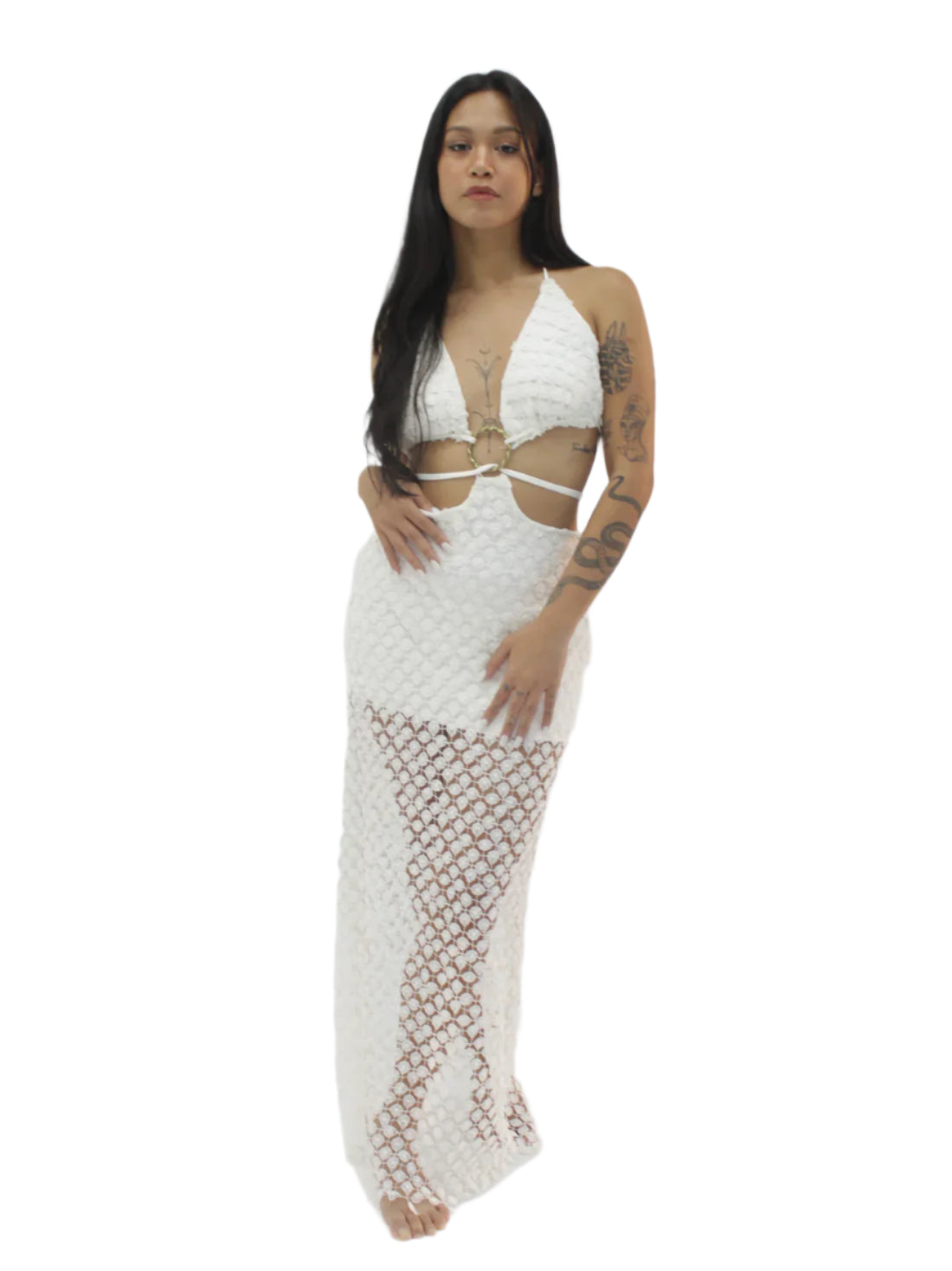 White Mirage Dress