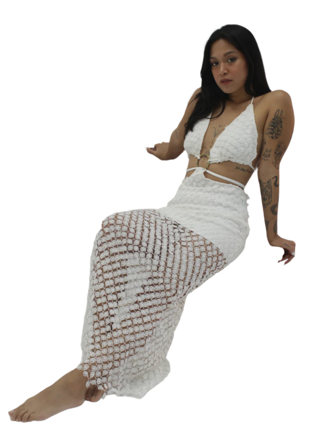 White Mirage Dress
