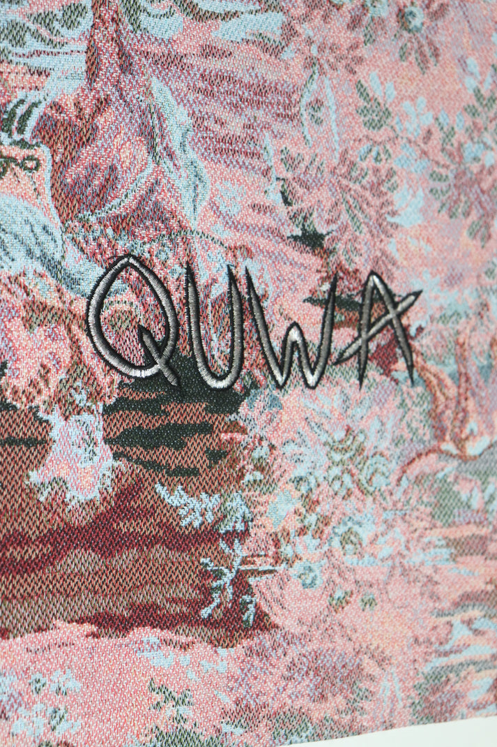 REVERSE TAPESTRY TOTE BAG