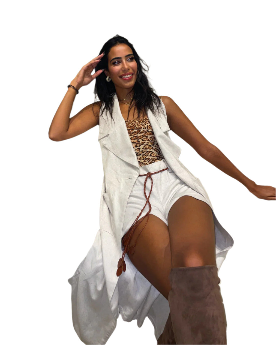 Linen Vest