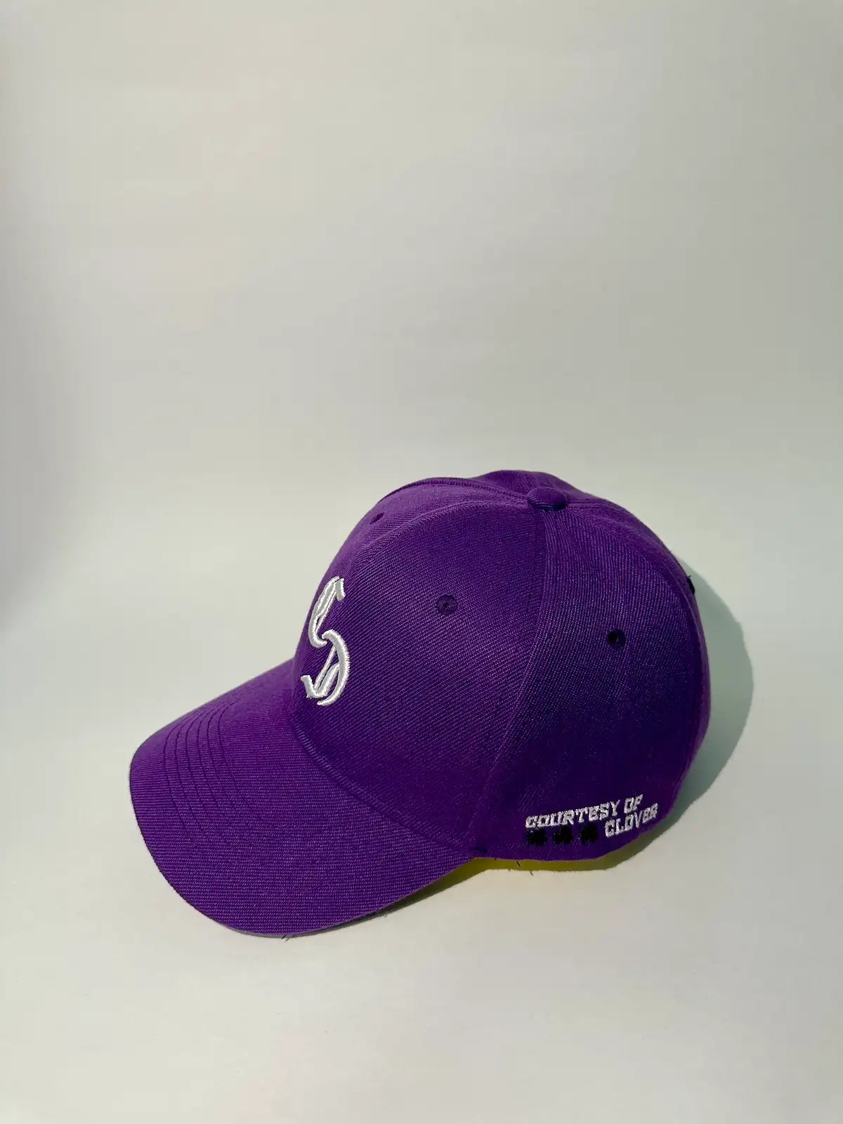 White Purple Blend Baseball Cap