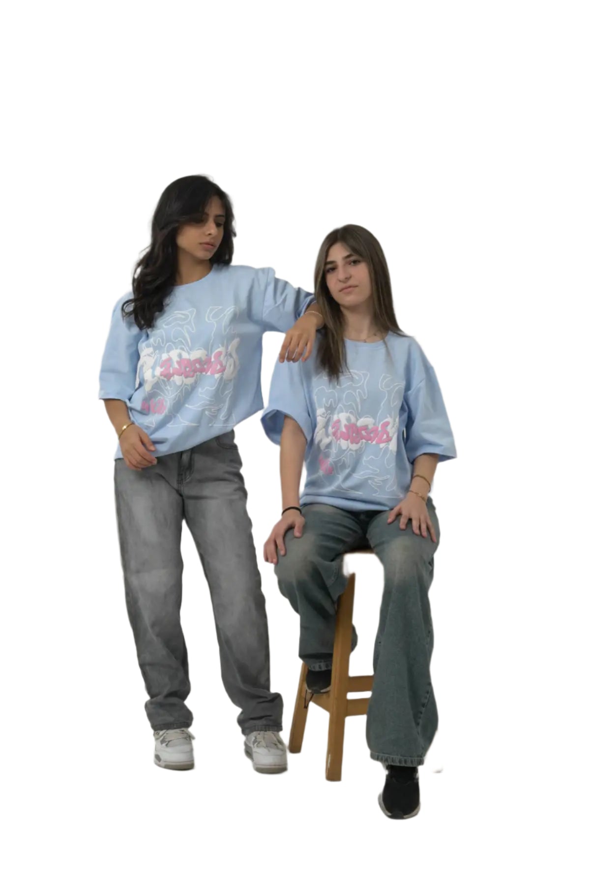 T- shirt baby blue