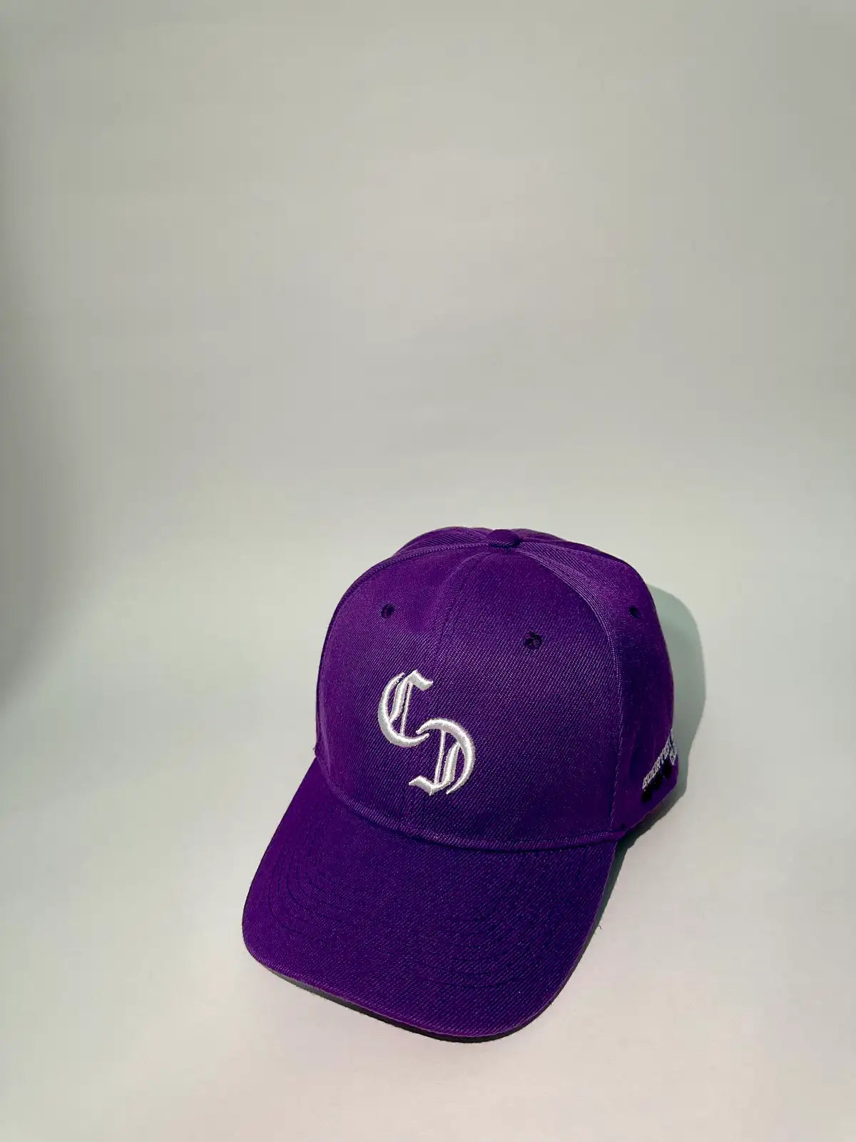 White Purple Blend Baseball Cap