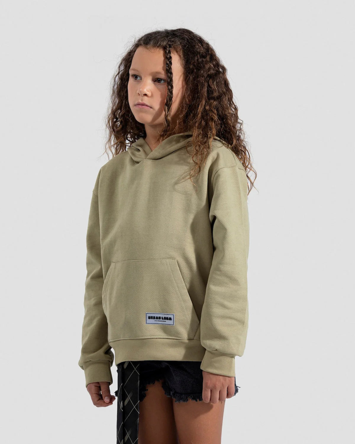 One-of-a-kind Peanut Patchwork Hoodie