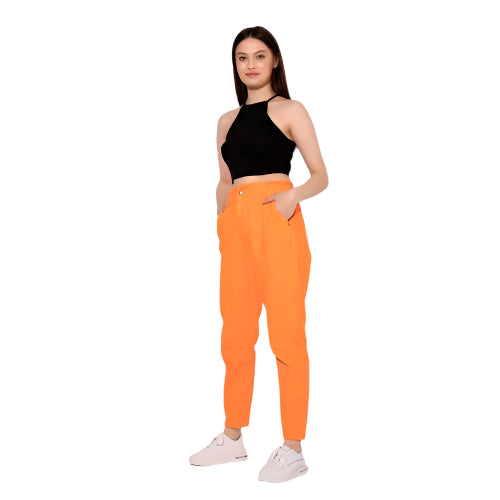 OVER DYE Orange JEANZ