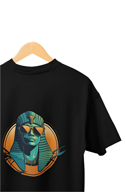 Blue Pharoah with Sunglasses