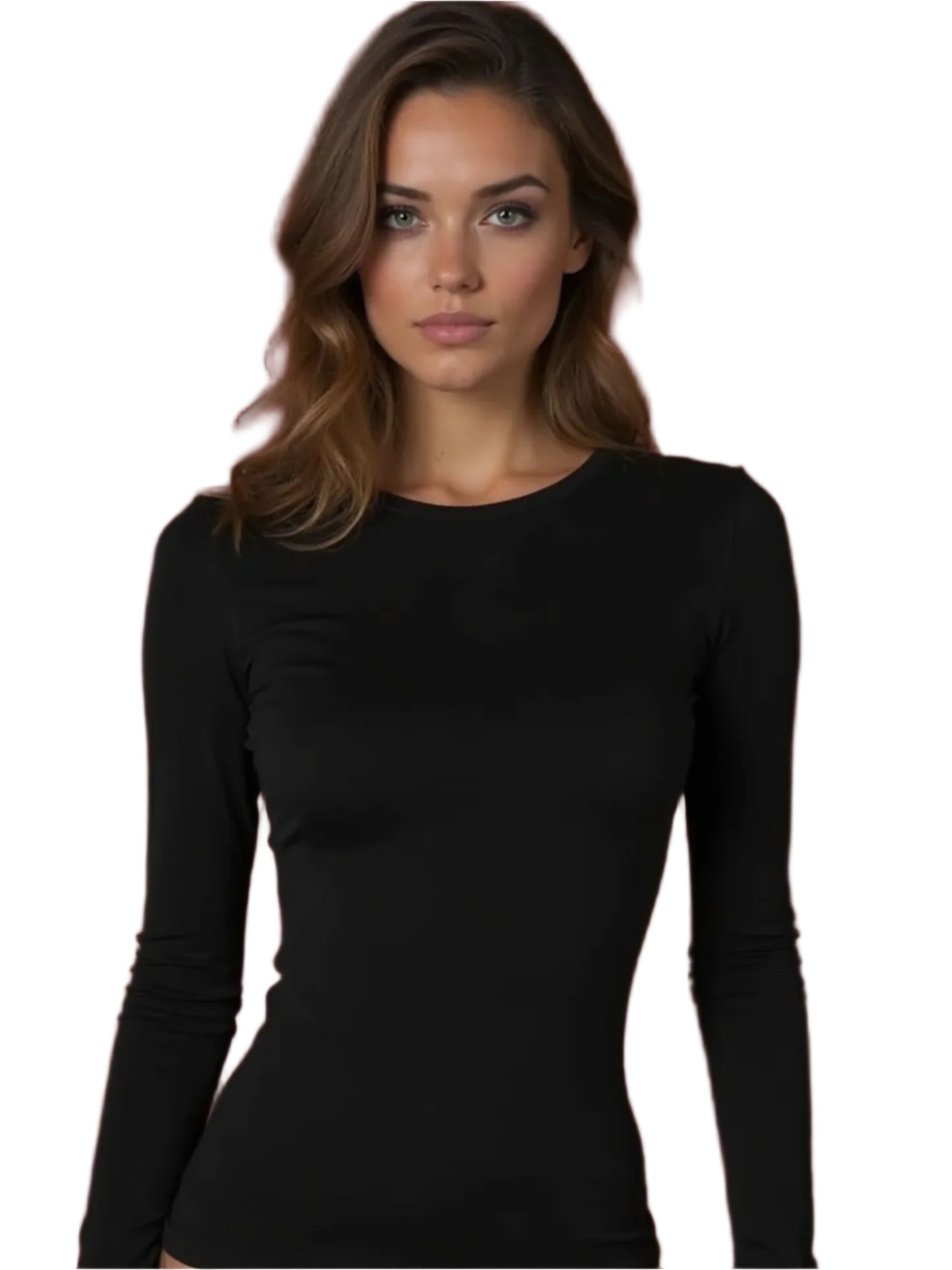 Noir basic top