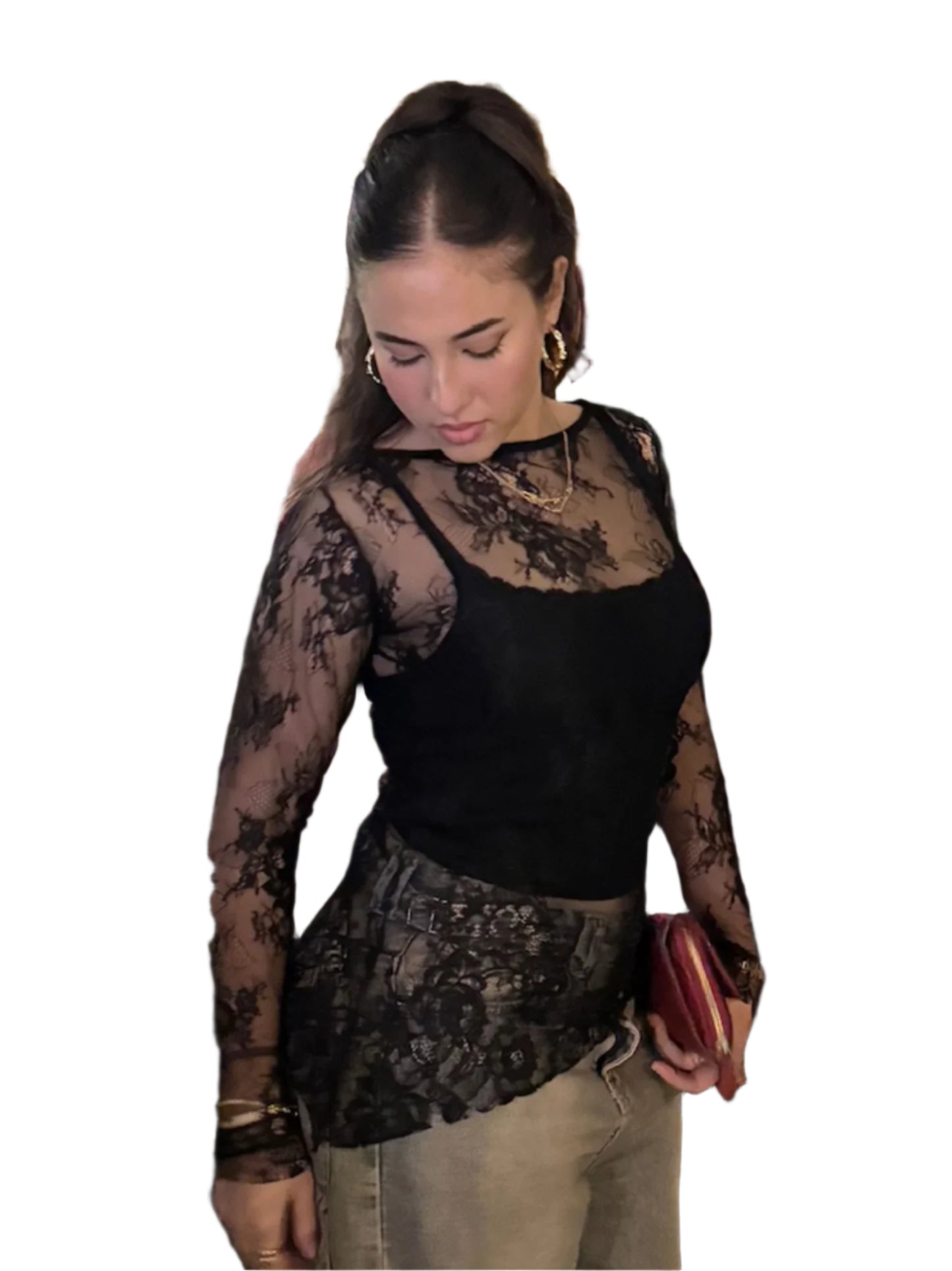 Noir Angel Top