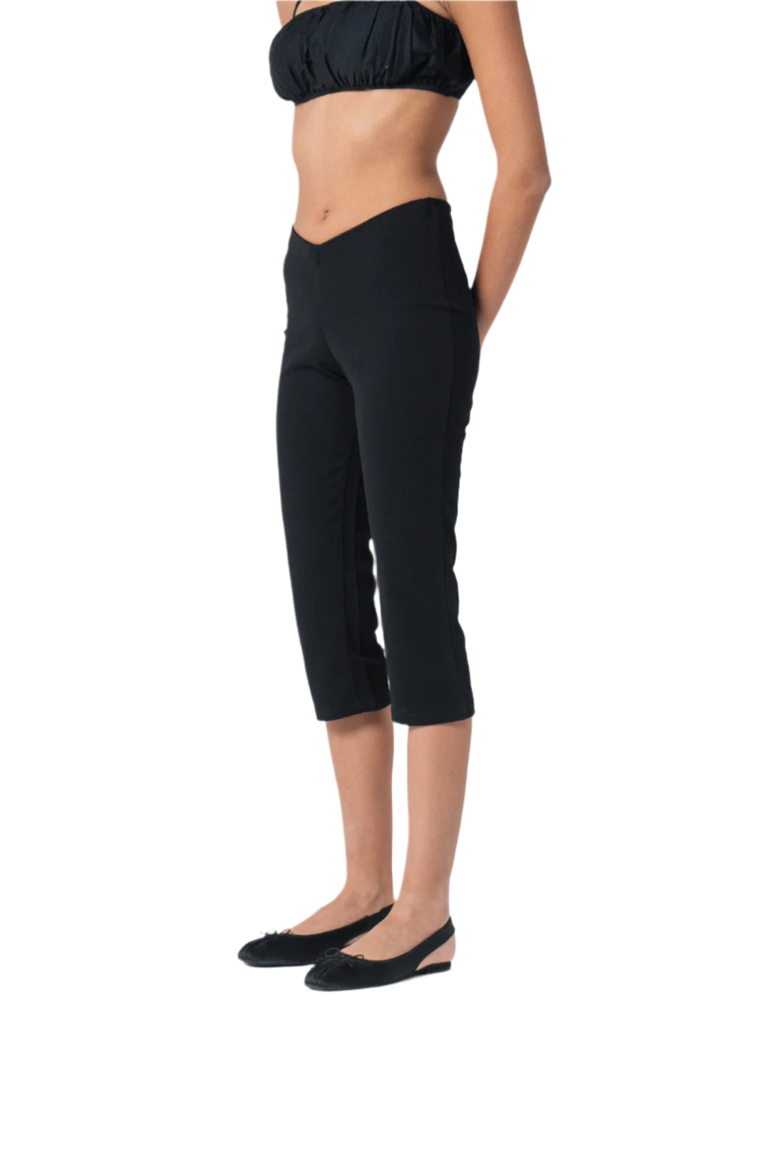 V-Edge Cropped Pants