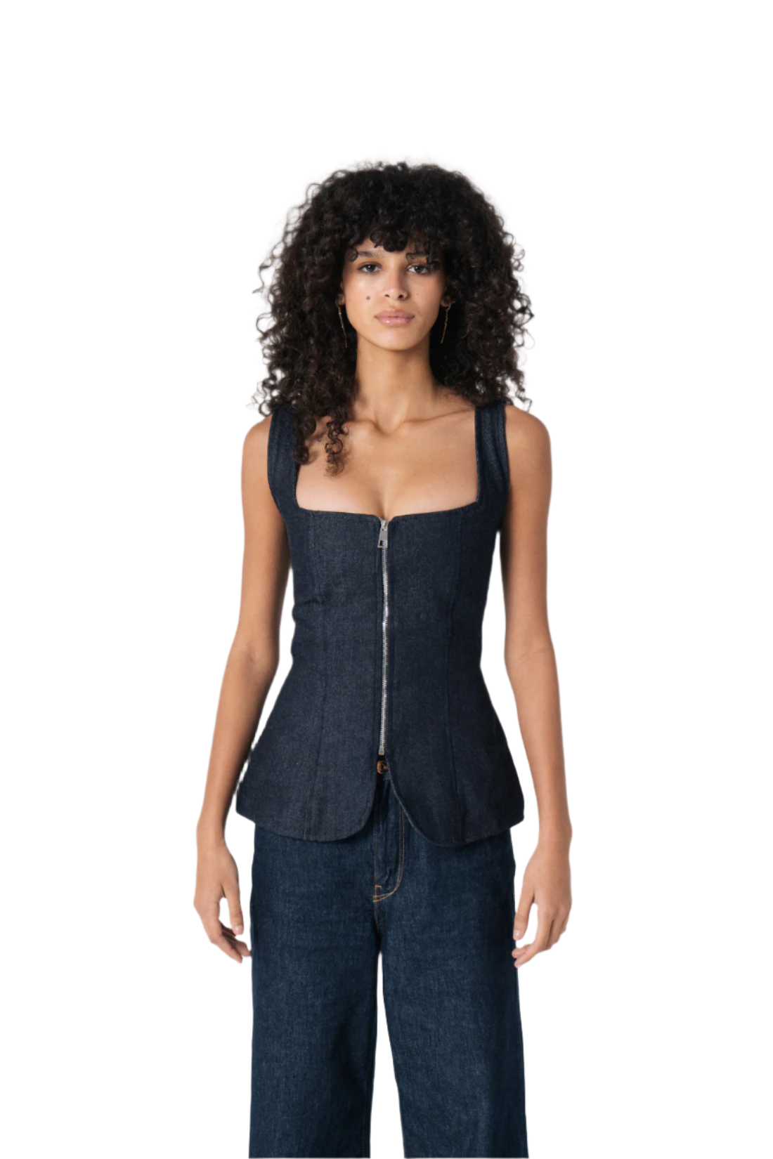 Denim Corset