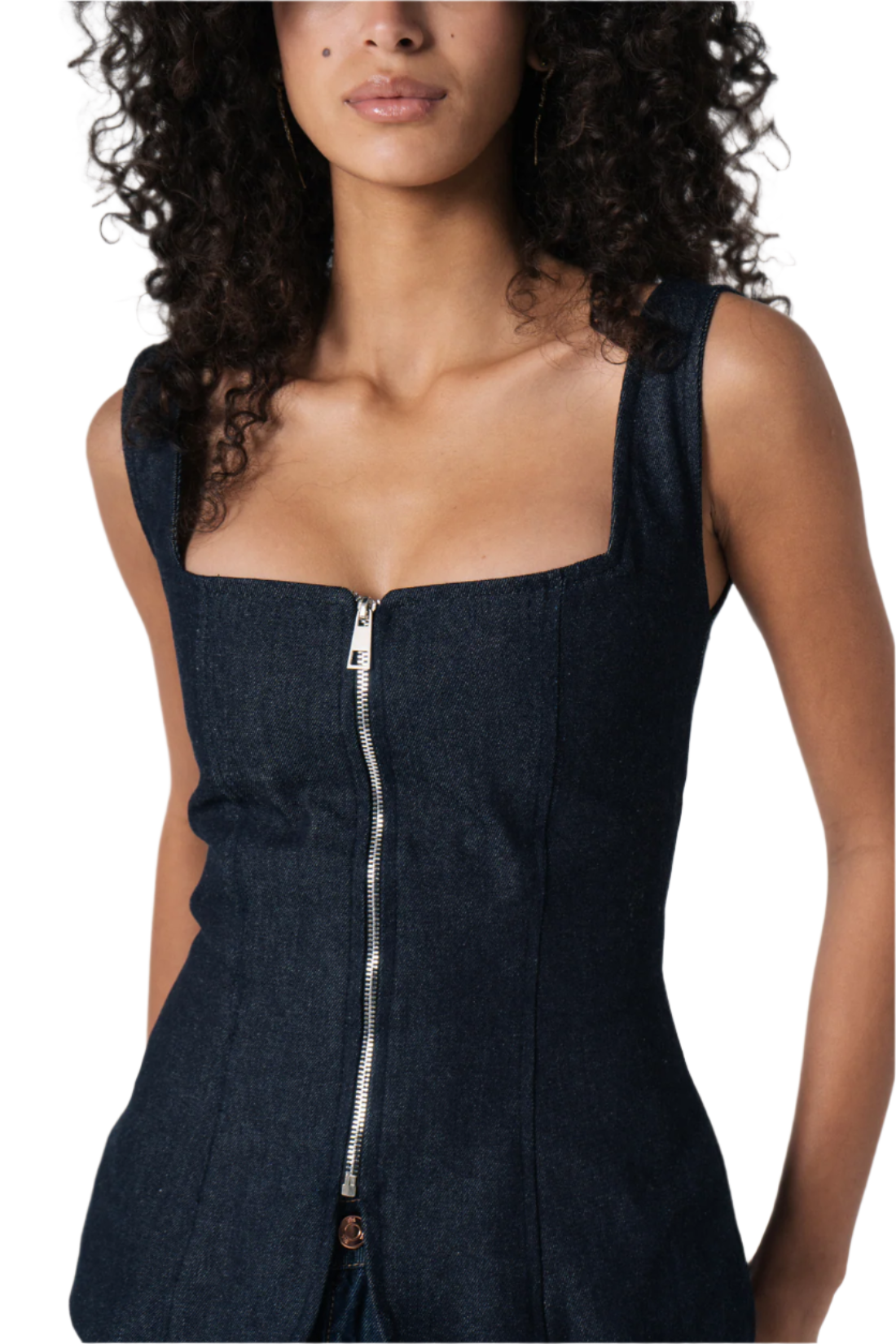 Denim Corset