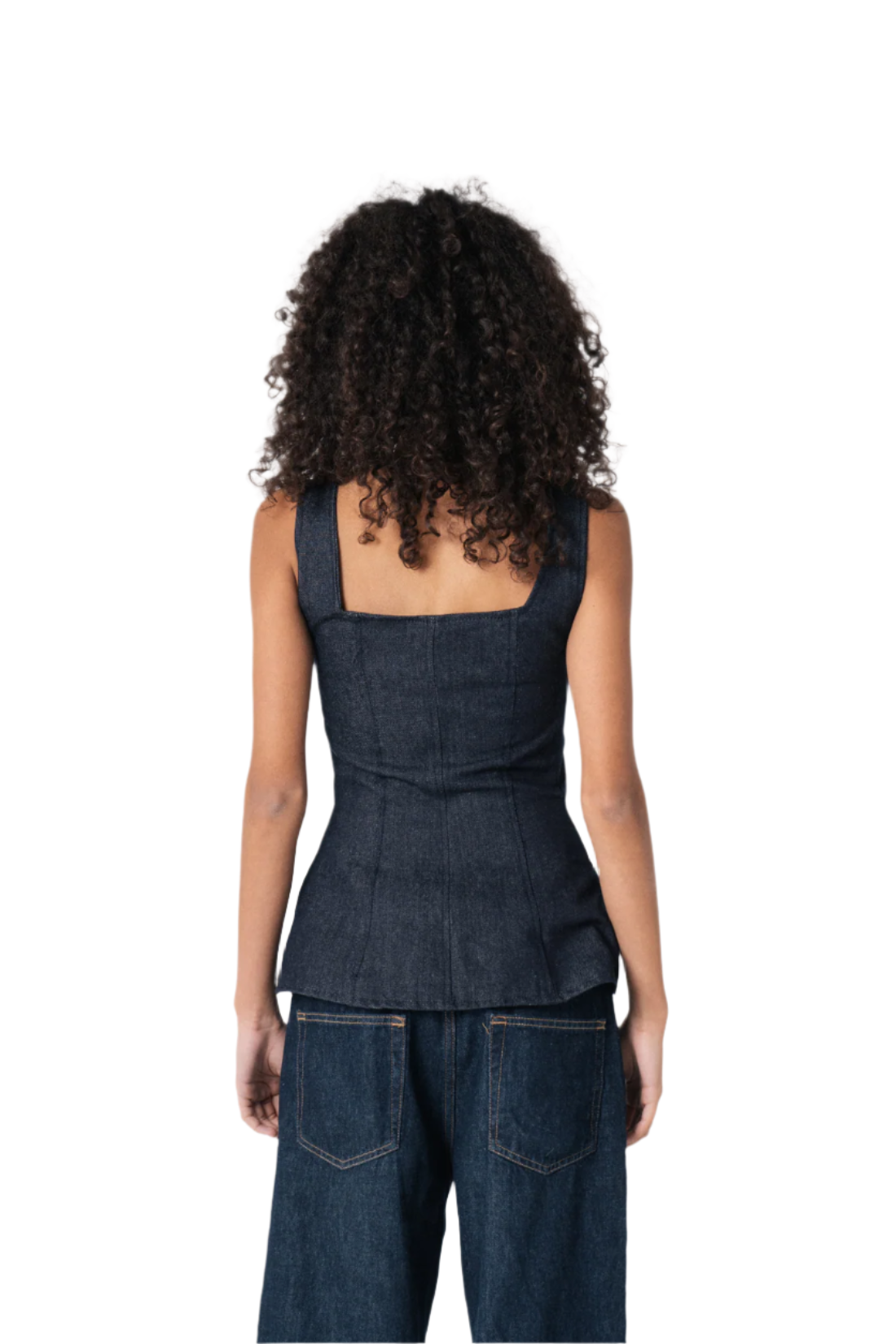 Denim Corset