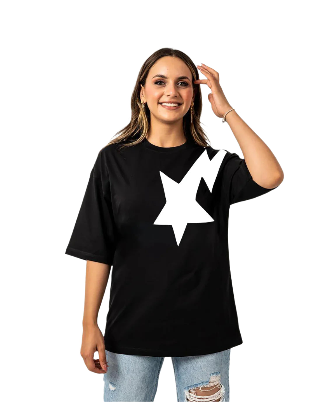 superstar black t-shirt