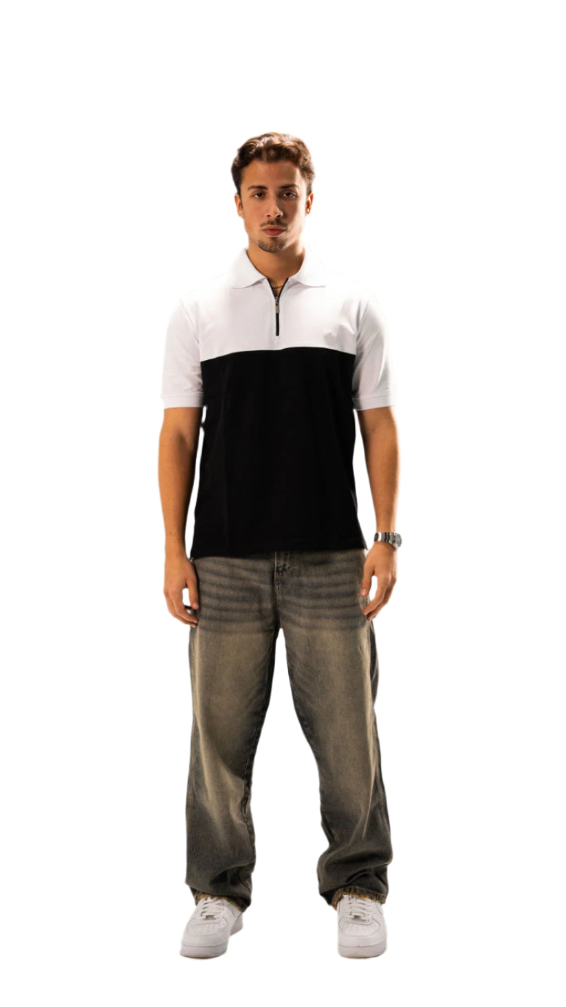 Black Double POLO