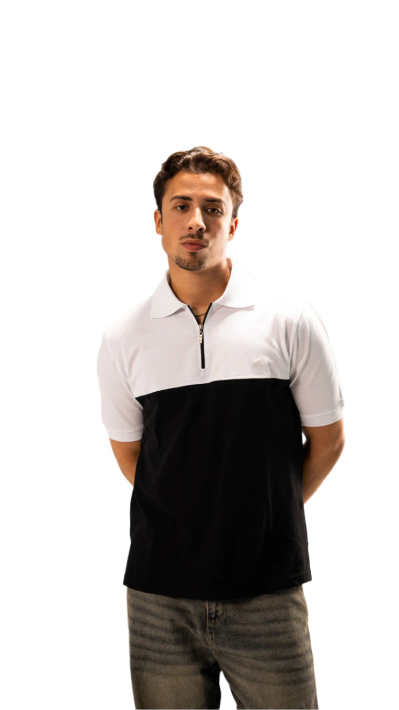 Black Double POLO