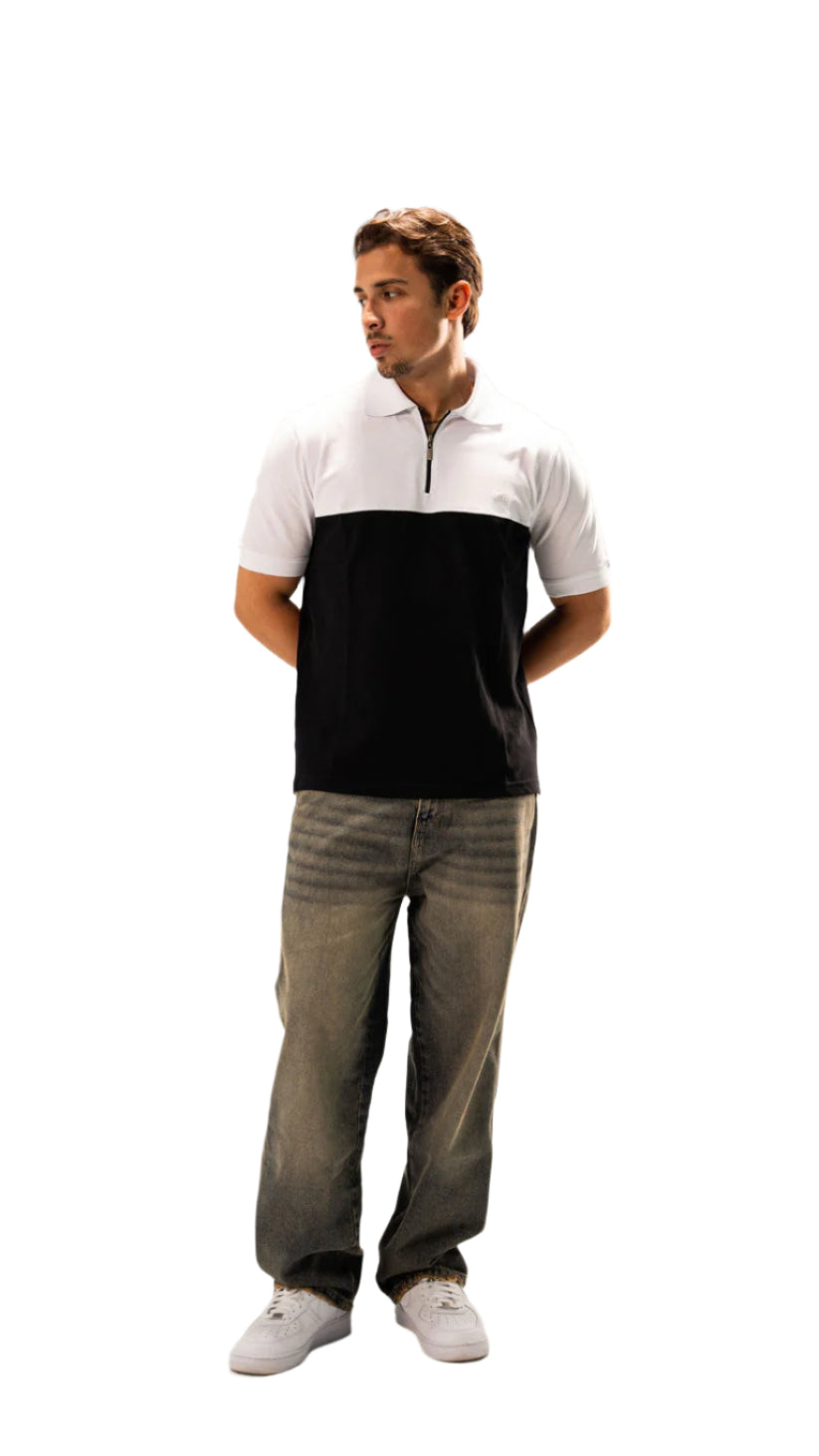 Black Double POLO