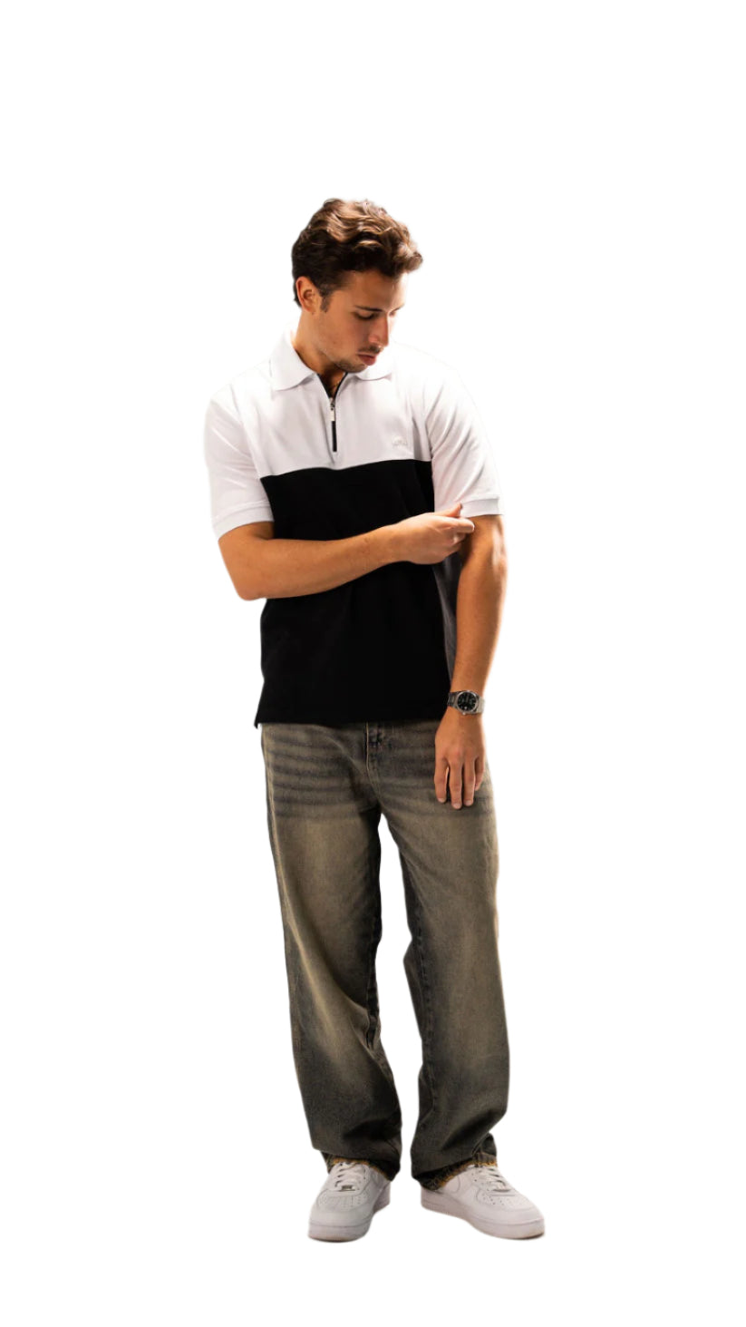 Black Double POLO
