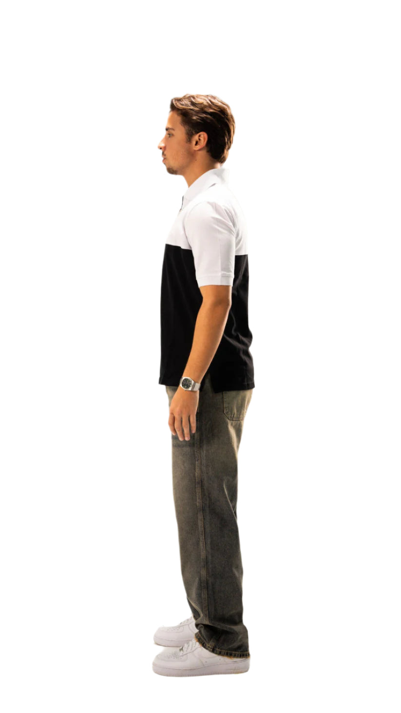 Black Double POLO