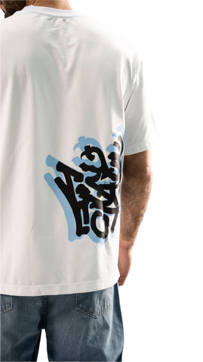 Street Mark White T-shirt