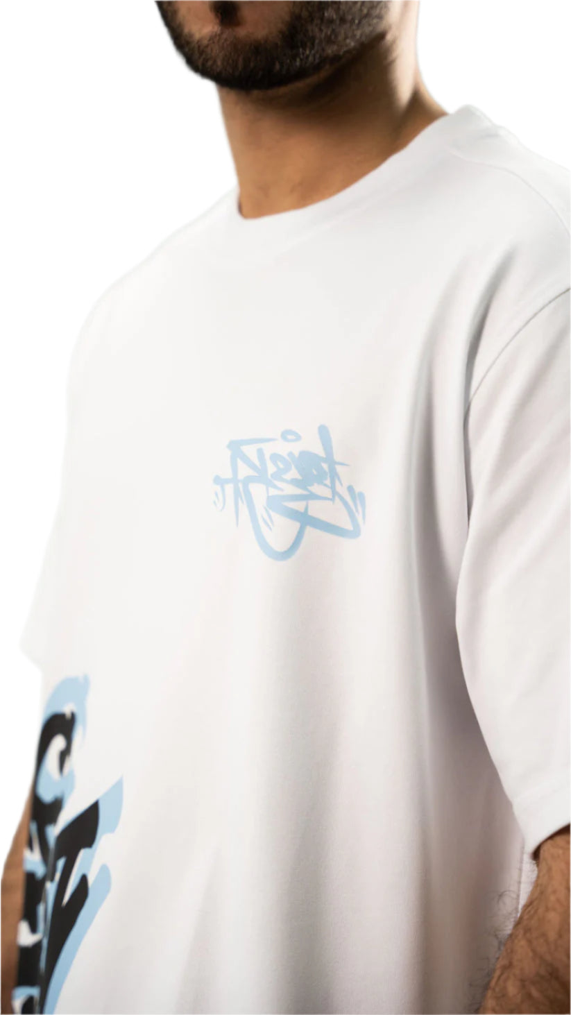 Street Mark White T-shirt