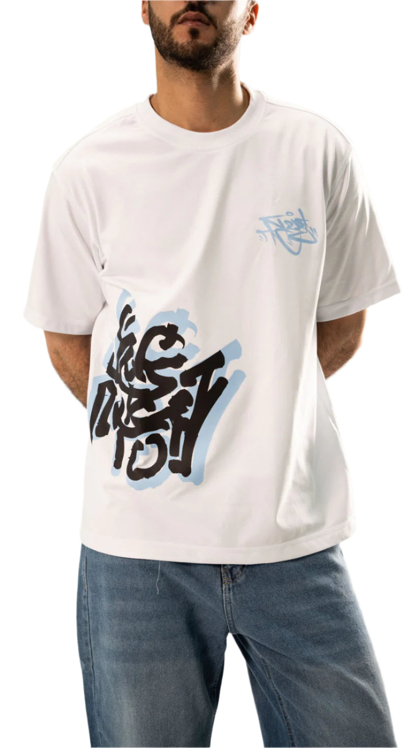 Street Mark White T-shirt