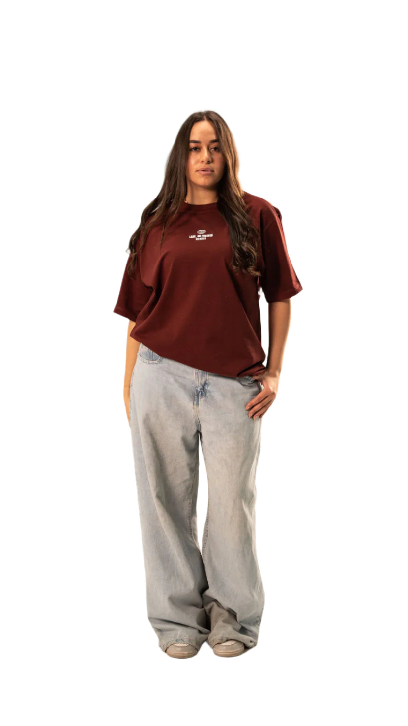 Risking Unisex Burgundy T-shirt