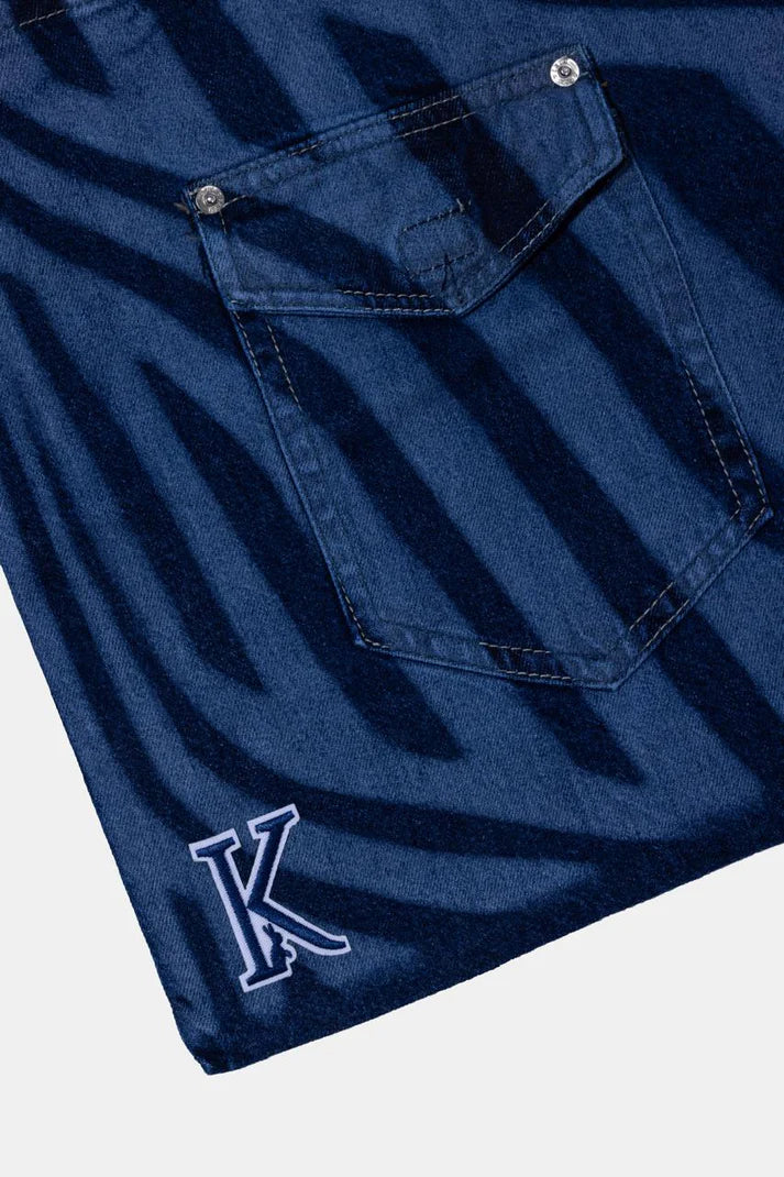 blue denim bag