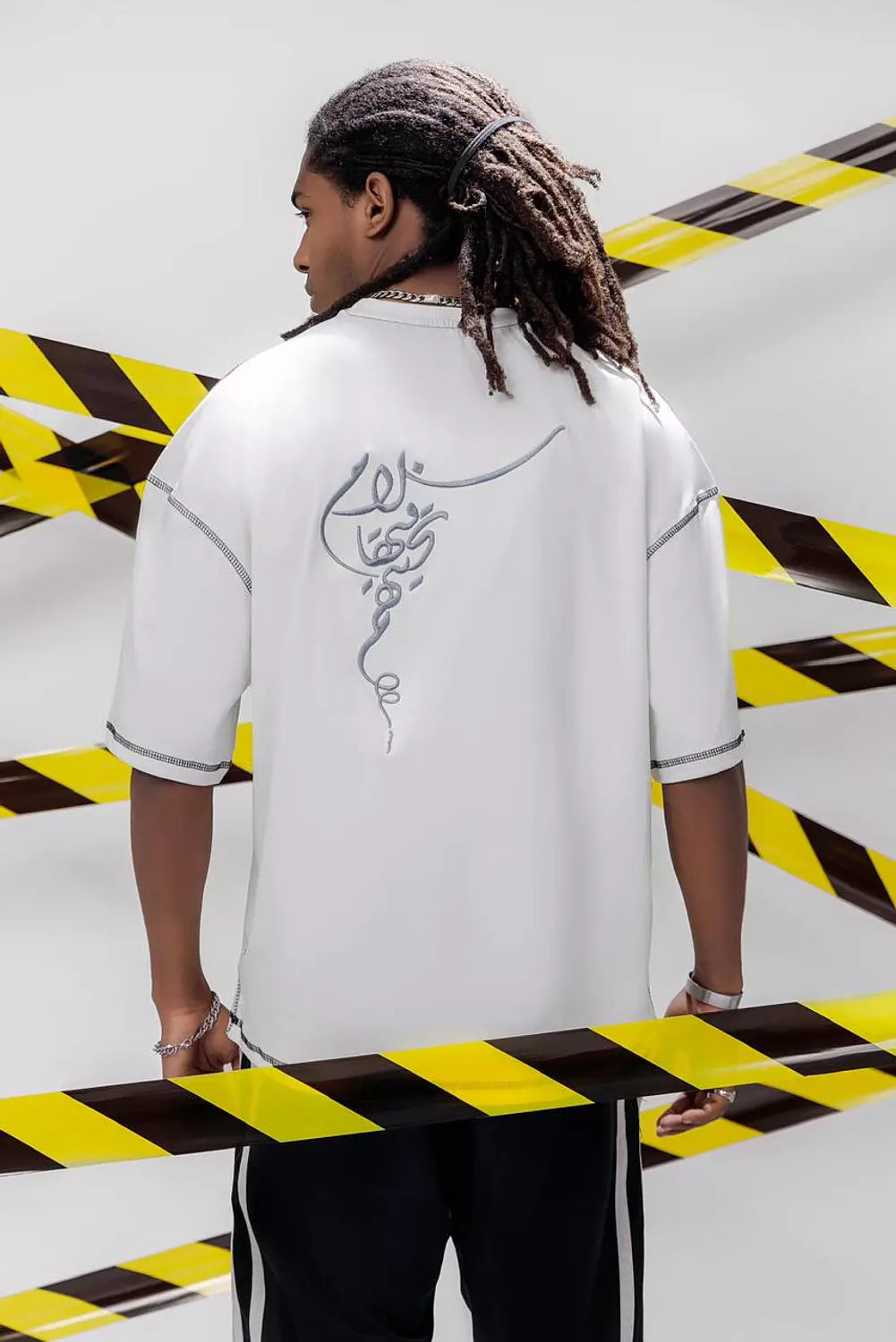 Oversized سلام فحقا تحيتهم t-shirt