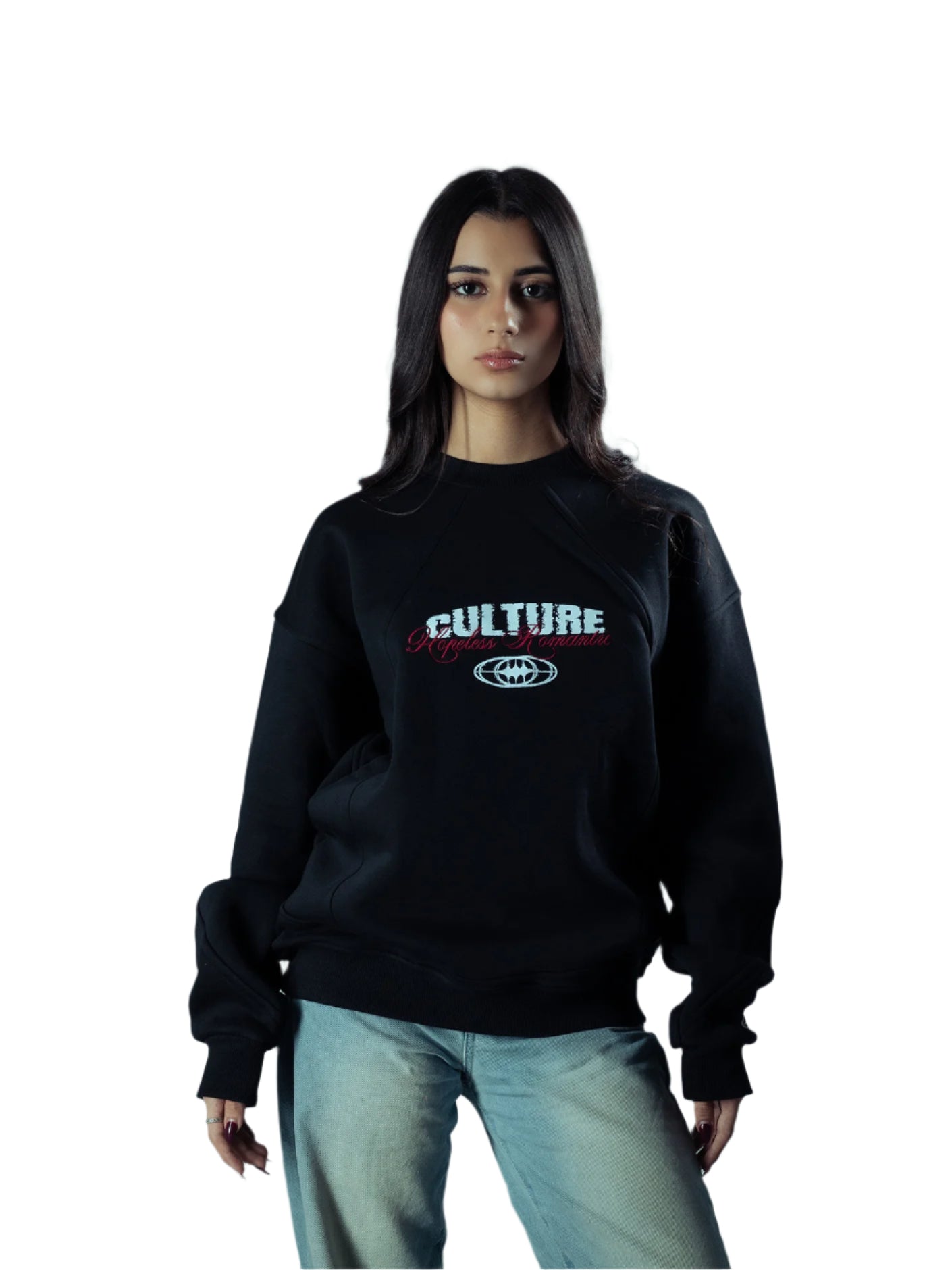 Black Threads Crewneck
