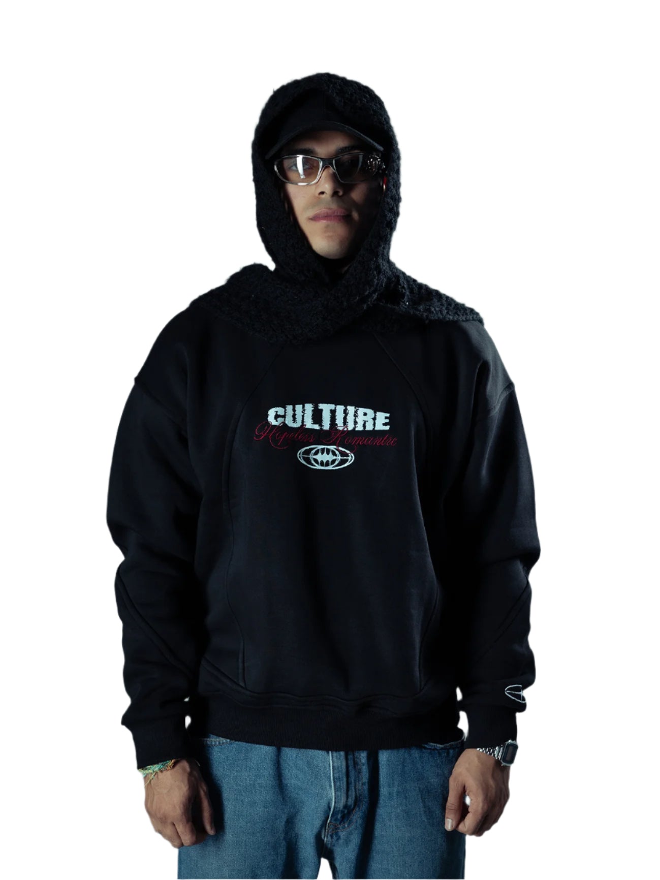 Black Threads Crewneck