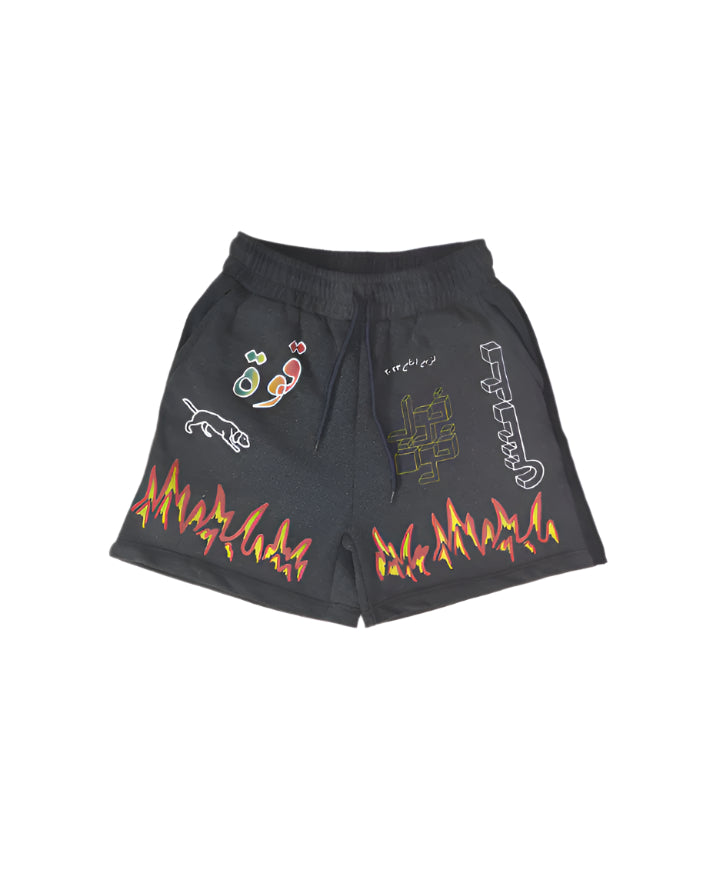 COMBO SWEATSHORTS