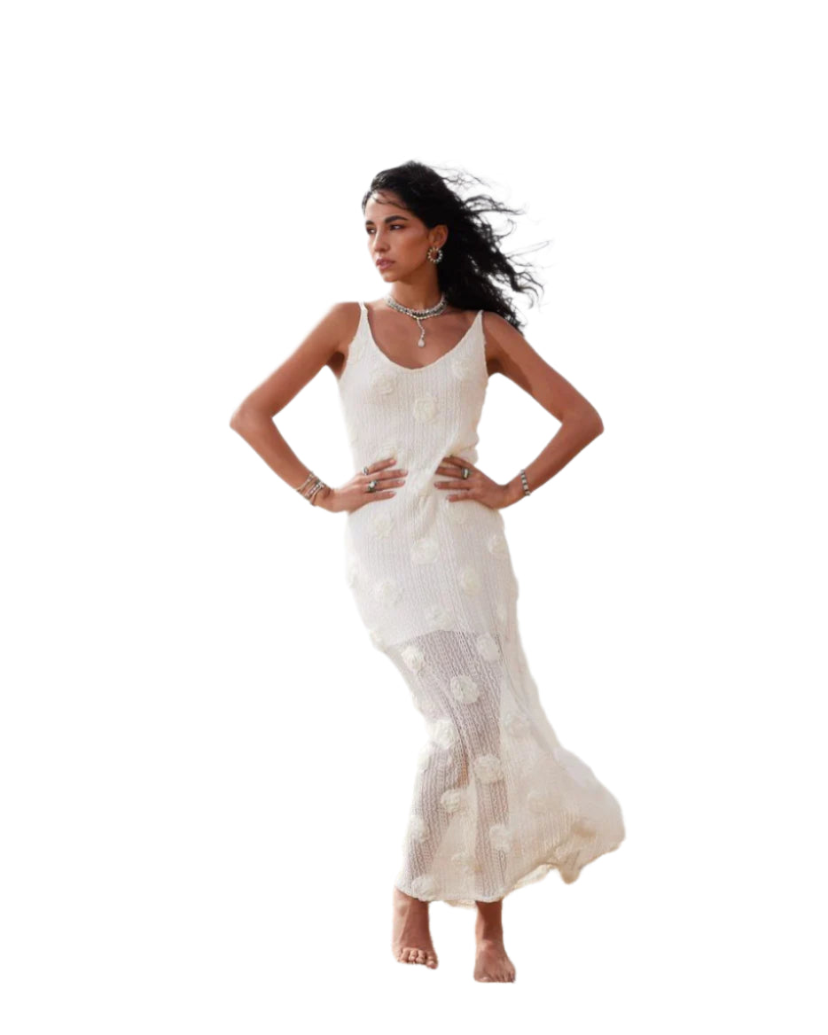 Celine Dress in White