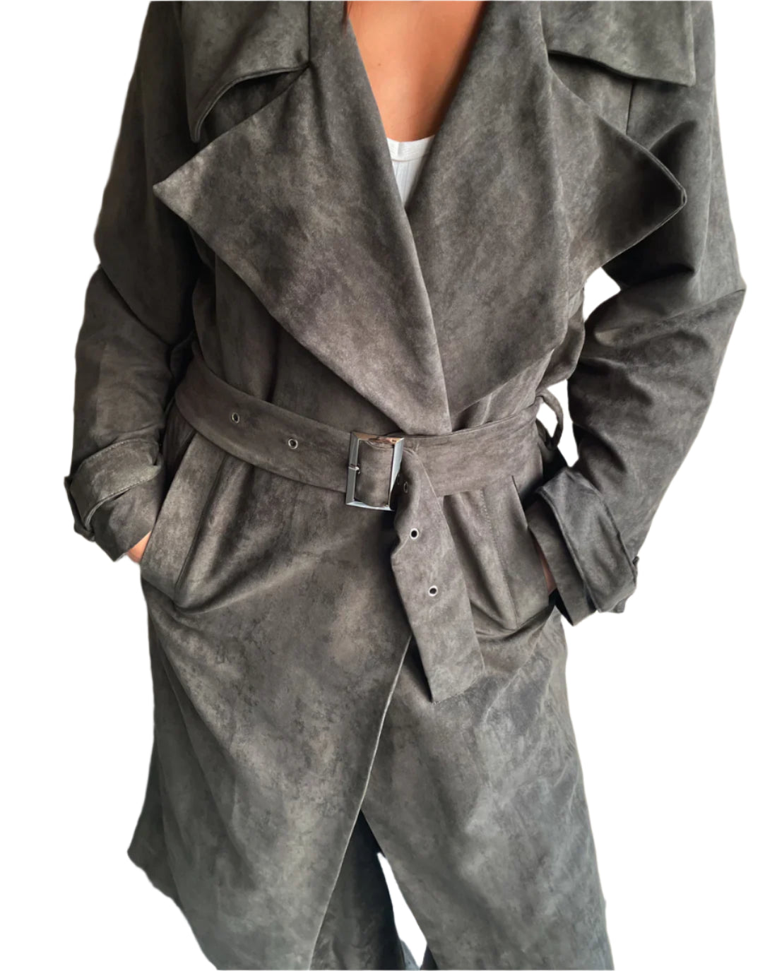 Suede Coat