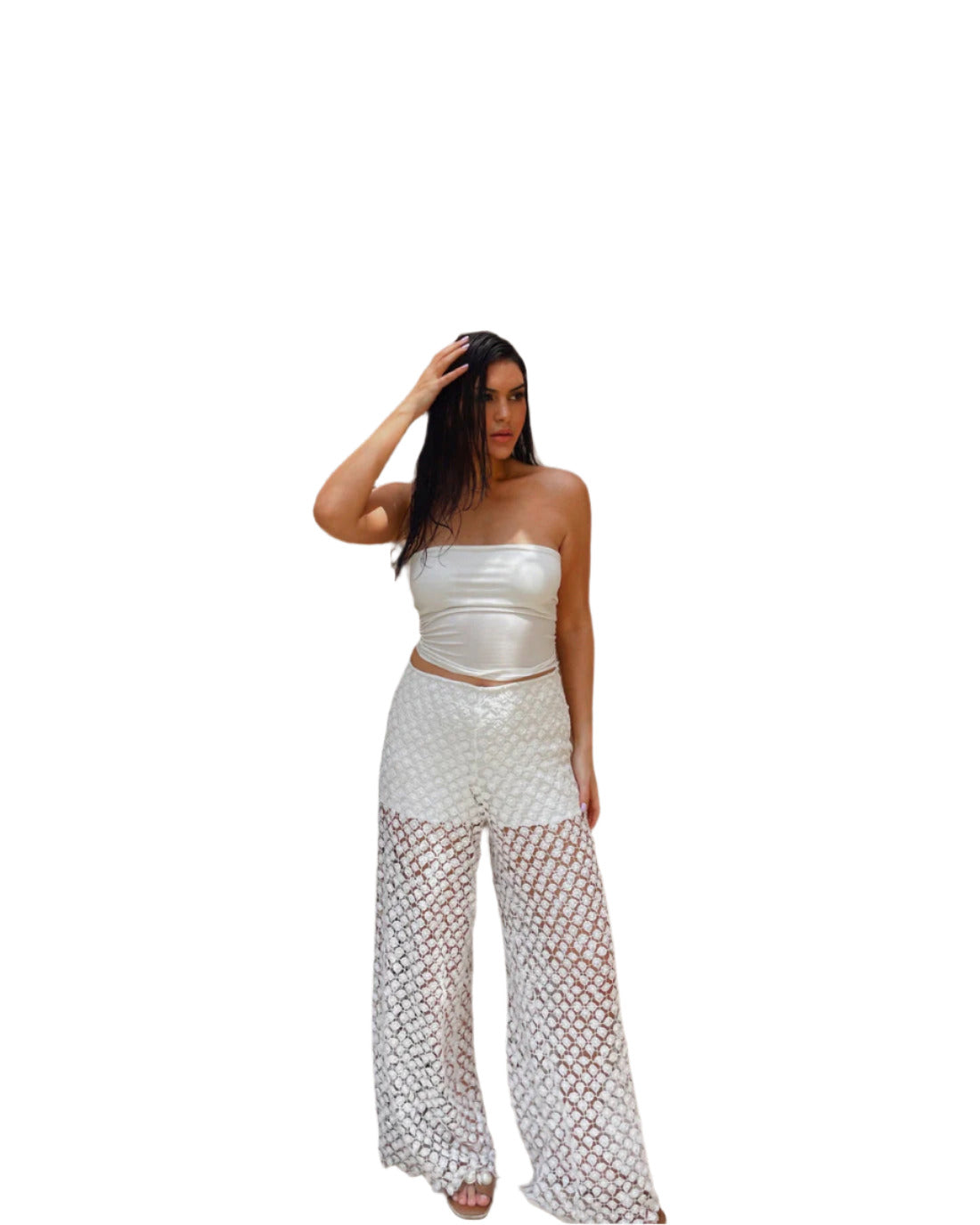 Guipure Pants