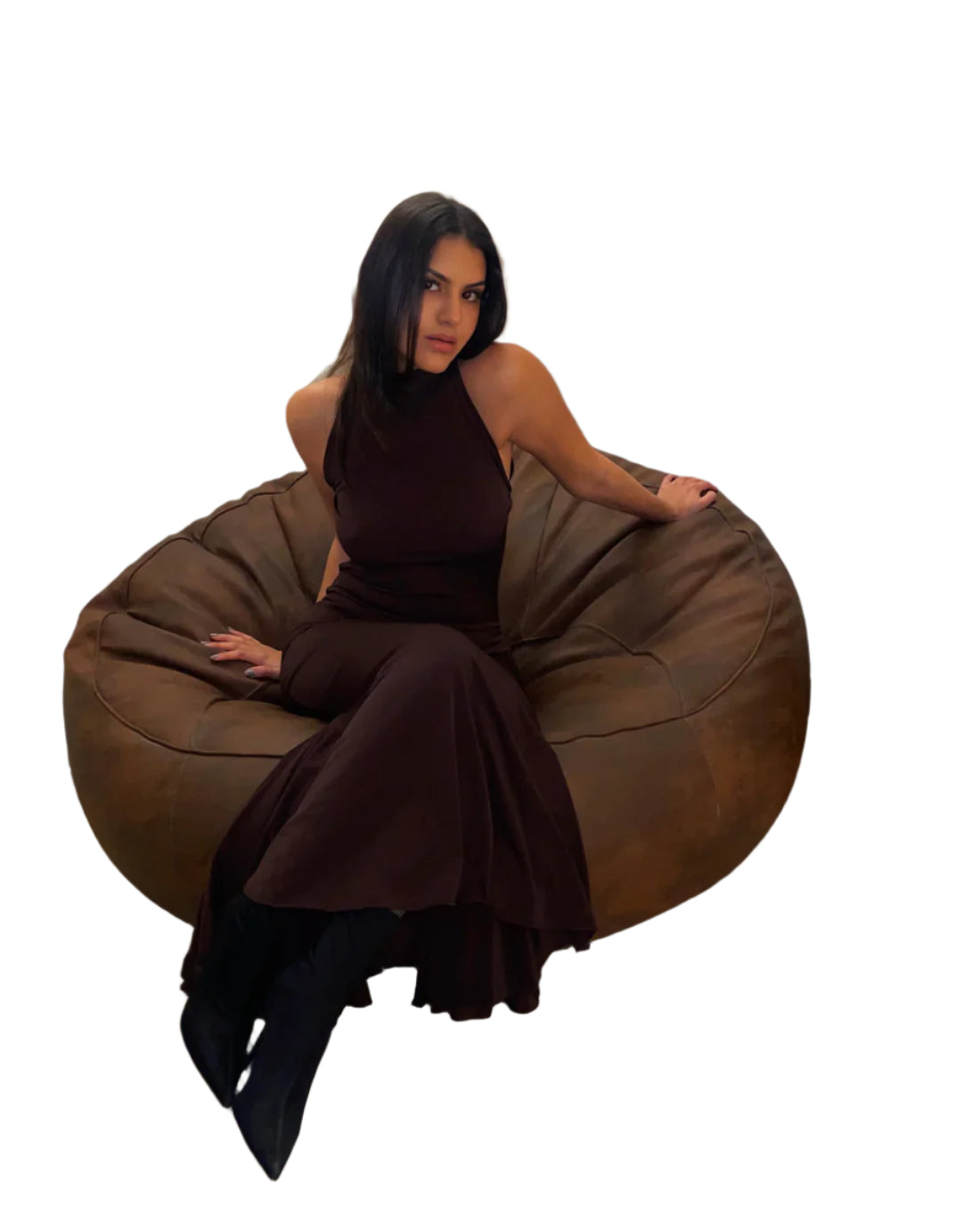 Maxi Turtleneck dress