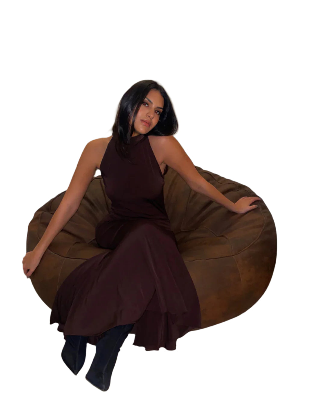 Maxi Turtleneck dress
