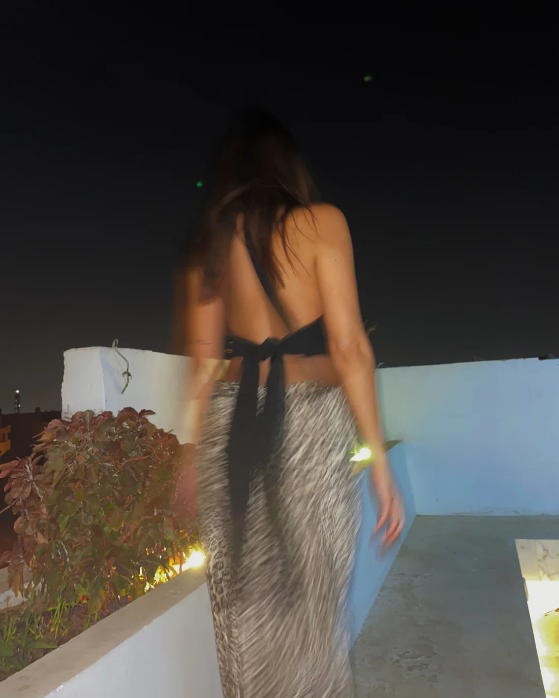 Backless Tie Top