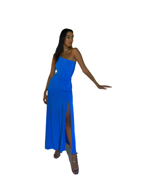 Maxi Asymmetric Dress