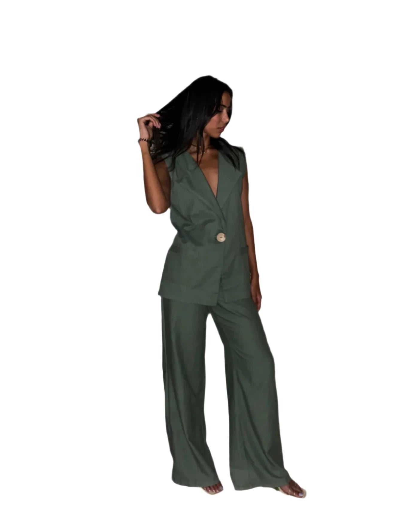 Linen Vest