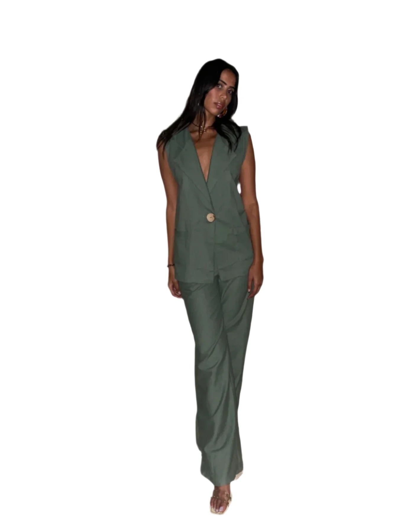Linen Vest