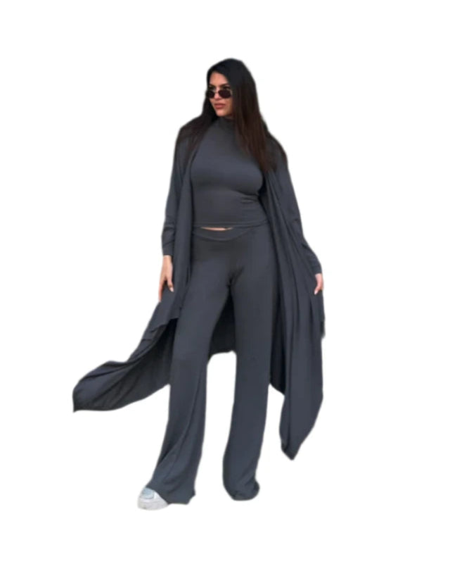 Wool Turtleneck Top