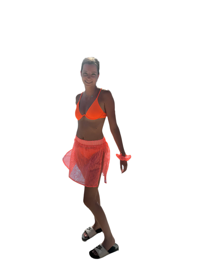 Organzi Skirt with hair scrunchie