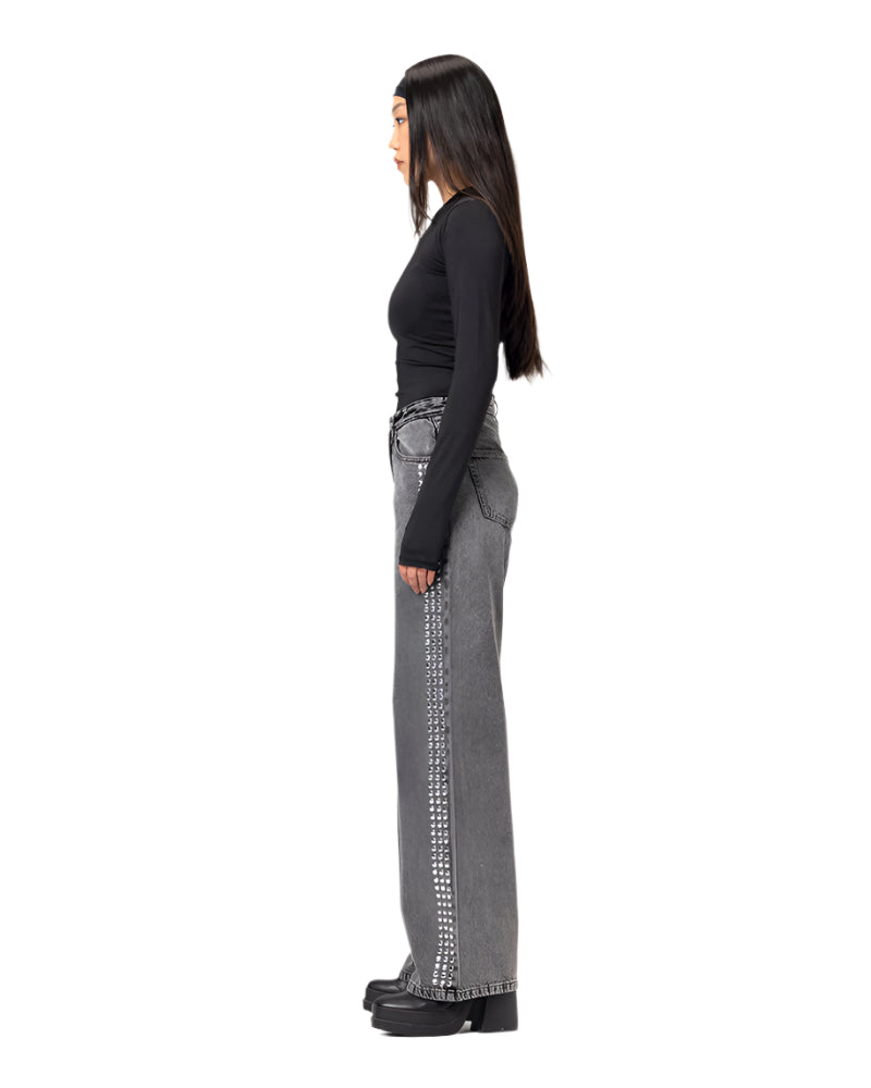 The Side- Studs Pants
