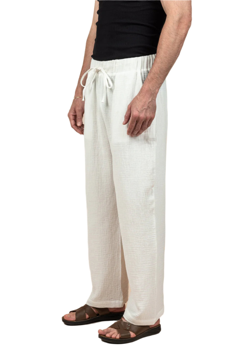 Wide Leg Baby Cotton Pants