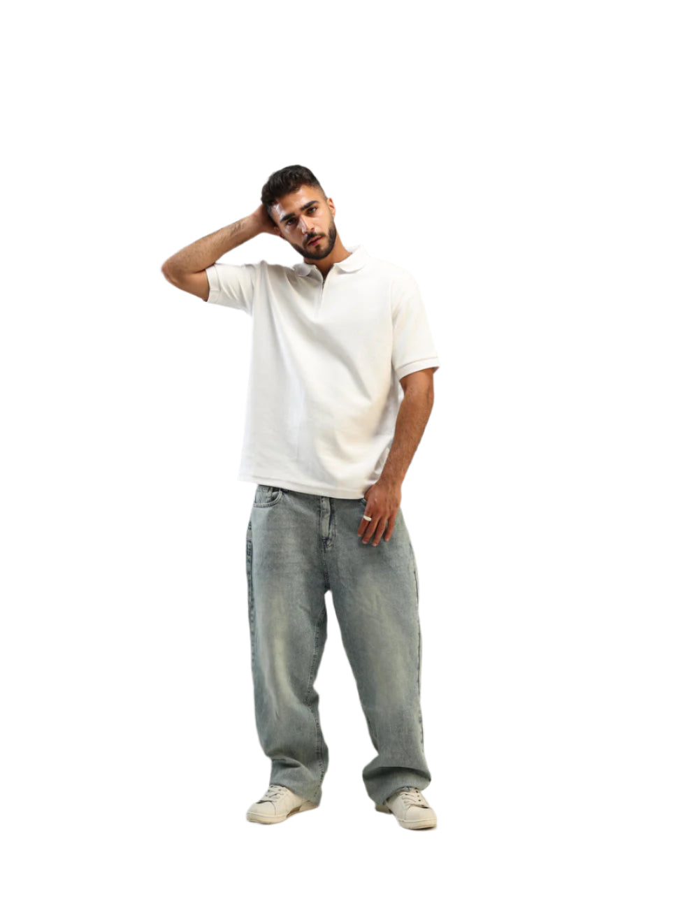 MEN’S BLUE WASHED DENIM
