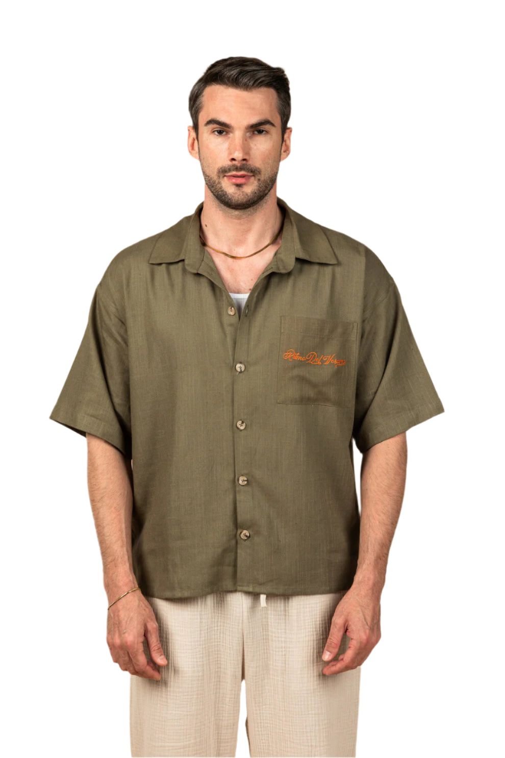 RDV Boxy Fit Linen Shirt