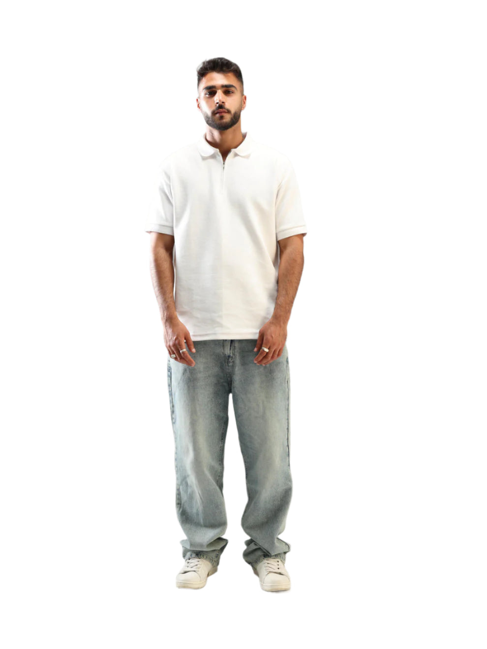 MEN’S BLUE WASHED DENIM
